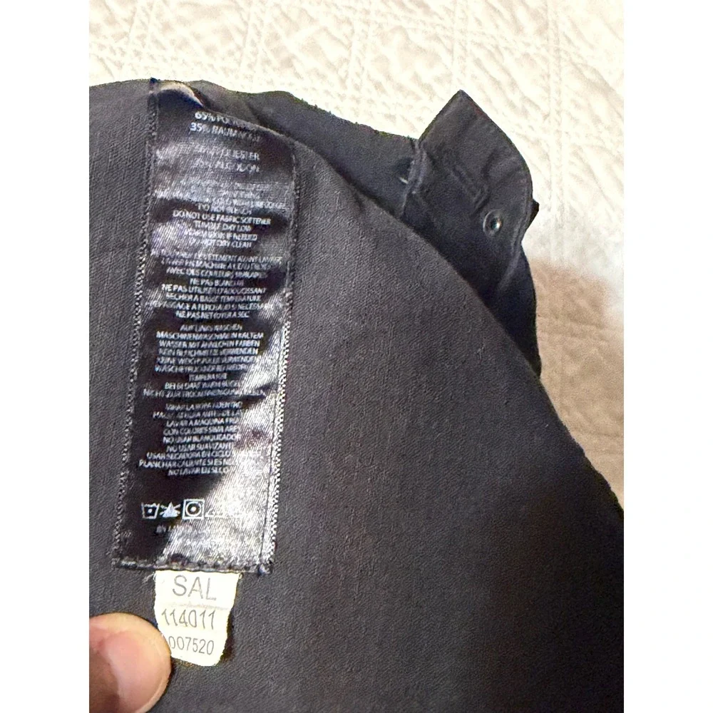First Tactical V2 Tactical Pants Mens 34 x 32 Black Ripstop Cargo Duty Trousers